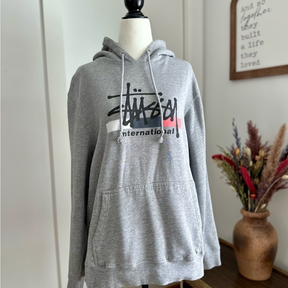 Stussy: Grey Hoodie (Unisex)